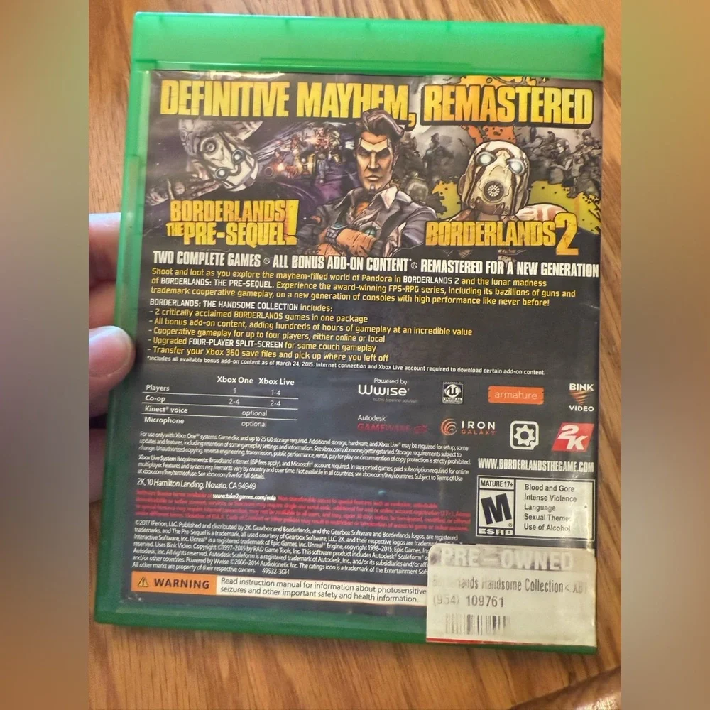Borderlands: The Handsome Collection for Xbox One